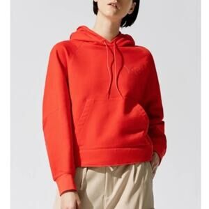 new adidas Y-3 classic logo hoodie red size  M